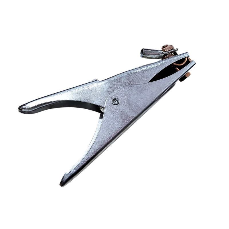 Pinza Porta Masa Chapa de 500 Amper Profesional